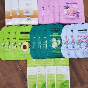 Assorted face masks